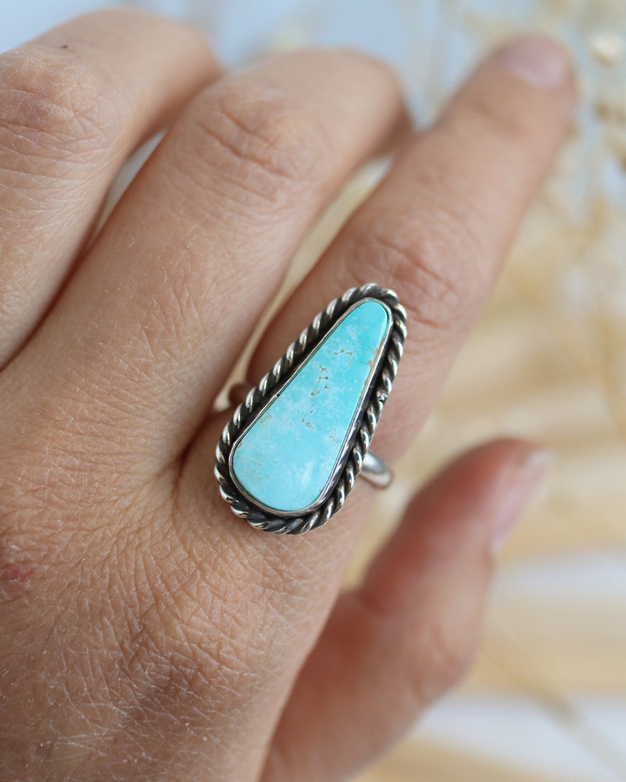 Size 7.5 • Turquoise Ring