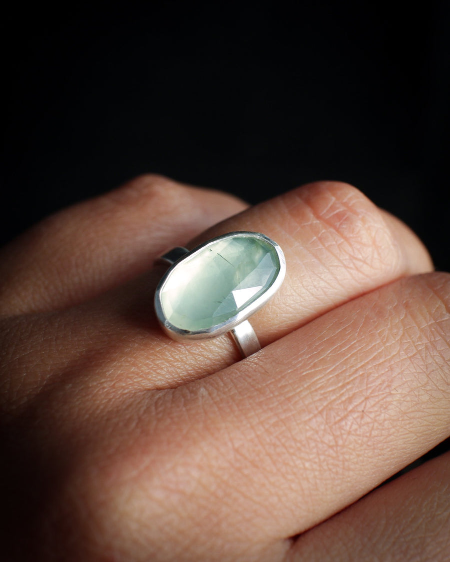 Size 5 • Prehnite Ring